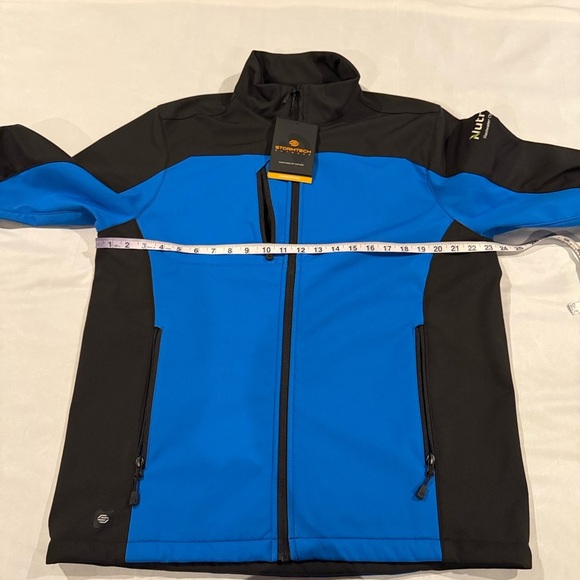 Stormtech Cascades Softshell Blue and Black Zip-Up Jacket Men’s Size L - Picture 11 of 16
